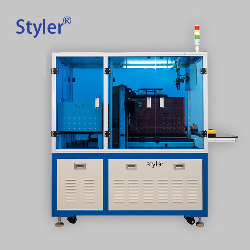 Double-head horizontal automatic spot welding equipment